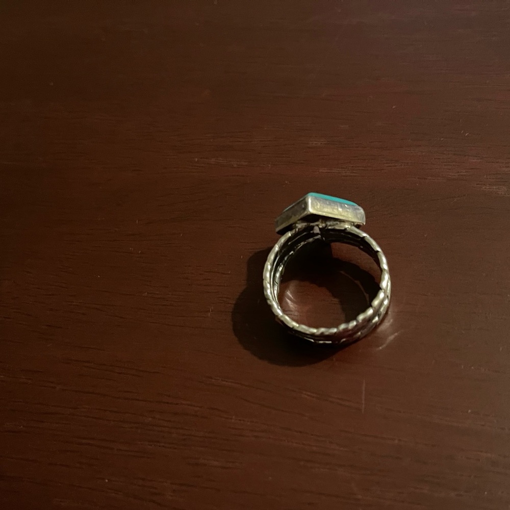Genuine Turquoise ring. - Picture 2 of 4
